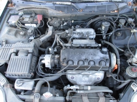 1998 HONDA CIVIC EX GREEN 4DR 1.6L MT A15287